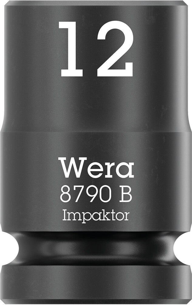 WERA 05005503001 8790 B Impaktor socket with 3/8" drive, 12 x 30 mm