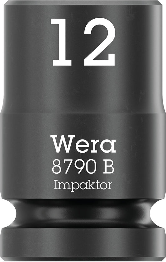 WERA 05005503001 8790 B Impaktor socket with 3/8" drive, 12 x 30 mm