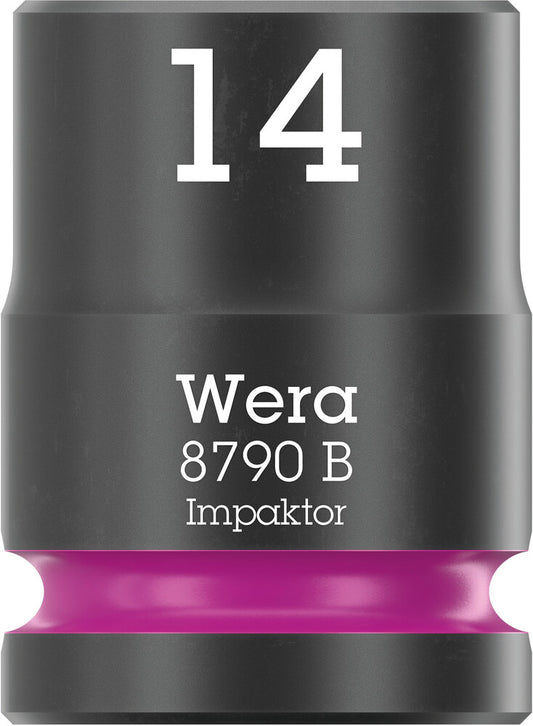WERA 05005505001 8790 B Impaktor socket with 3/8" drive, 14 x 30 mm