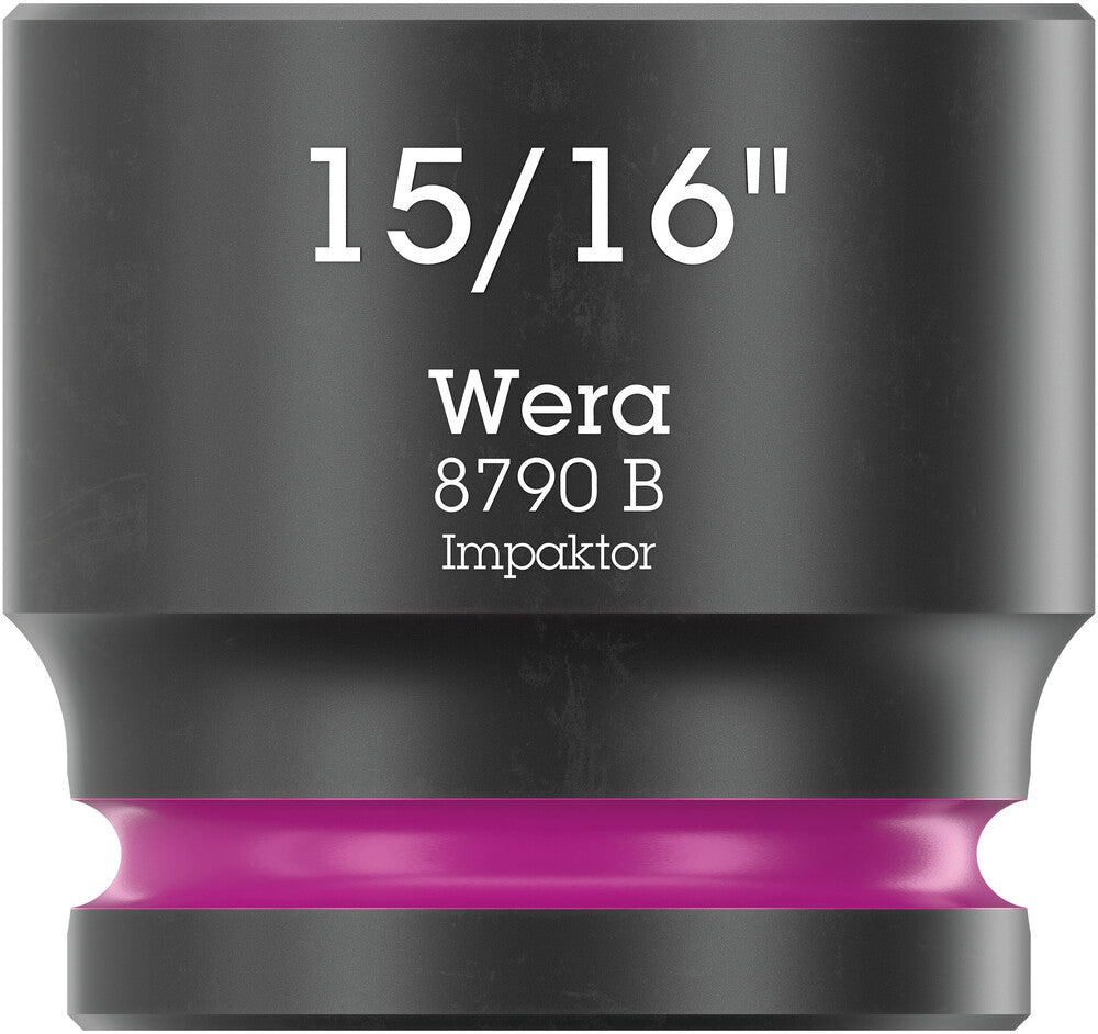 WERA 05005525001 8790 B Impaktor socket with 3/8" drive, 15/16" x 32 mm