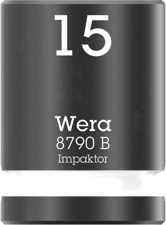 WERA 05005506001 8790 B Impaktor socket with 3/8" drive, 15 x 30 mm