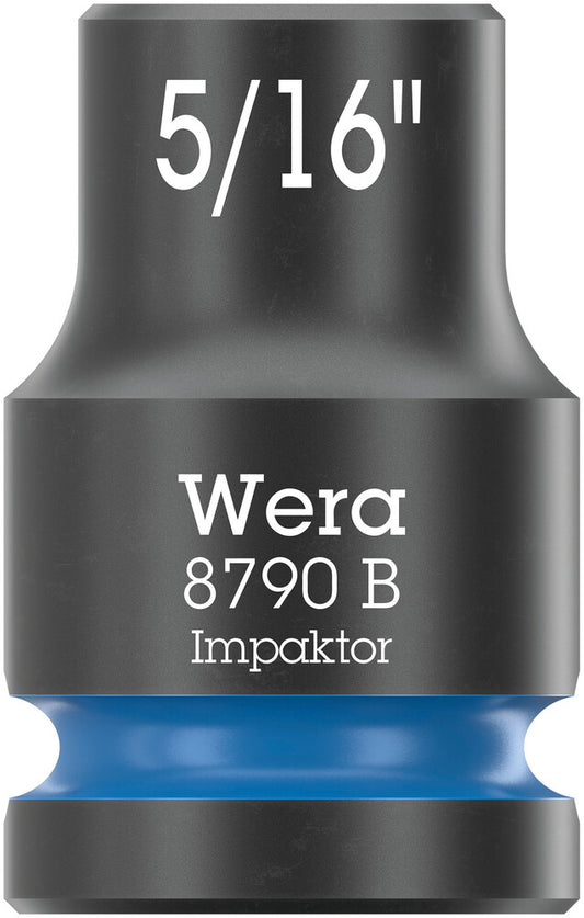 WERA 05005515001 8790 B Impaktor socket with 3/8" drive, 5/16" x 30 mm