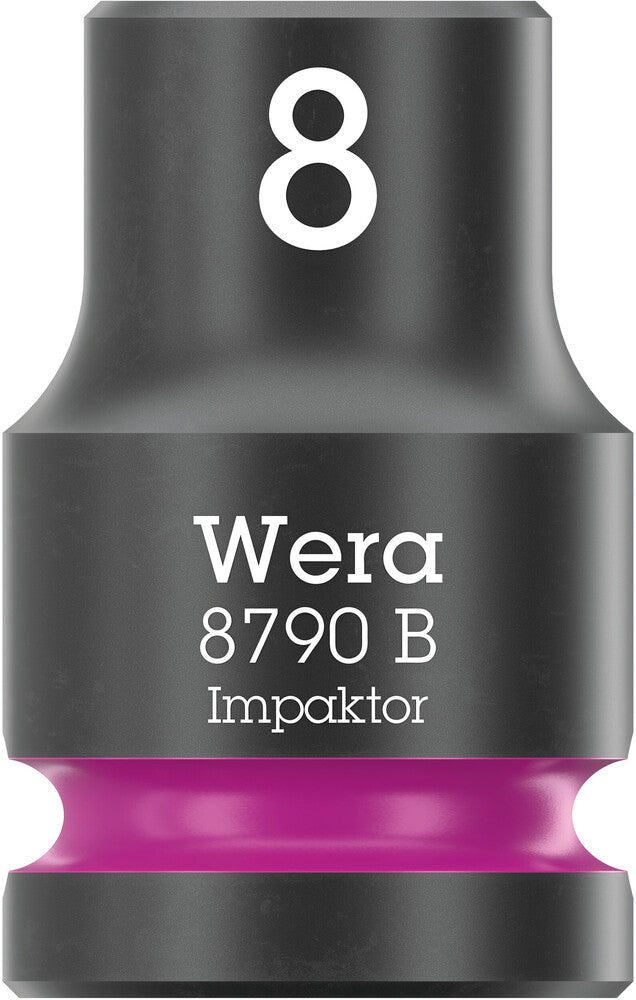 WERA 05005500001 8790 B Impaktor socket with 3/8" drive, 8 x 30 mm