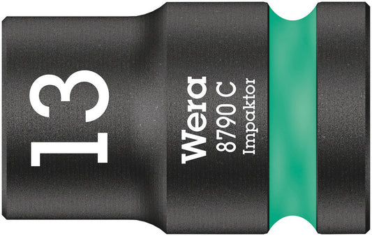 WERA 05004570001 8790 C IMP (1/2" DRIVE IMPACT SOCKETS) IMPACT SOCKET SW 13 TURQUOISE