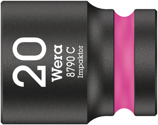 WERA 05004577001 8790 C IMP (1/2" DRIVE IMPACT SOCKETS) IMPACT SOCKET SW 20 NEON PINK