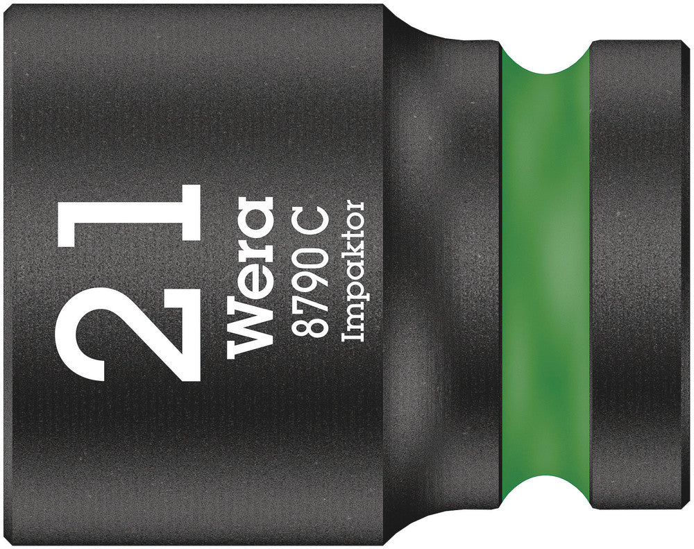 WERA 05004578001 8790 C IMP (1/2" DRIVE IMPACT SOCKETS) IMPACT SOCKET SW 21 GREEN