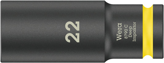 WERA 05004838001 8790 C IMPAKTOR DEEP SOCKET WITH 1/2" DRIVE, 22 X 83 MM