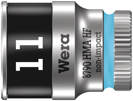 WERA 05003726001 8790 HMA HF ZYKLOP SOCKET WITH 1/4" DRIVE WITH HOLDING FUNCTION , 11,0  MM