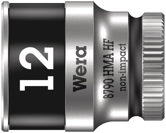 WERA 05003727001 8790 HMA HF ZYKLOP SOCKET WITH 1/4" DRIVE WITH HOLDING FUNCTION , 12,0  MM