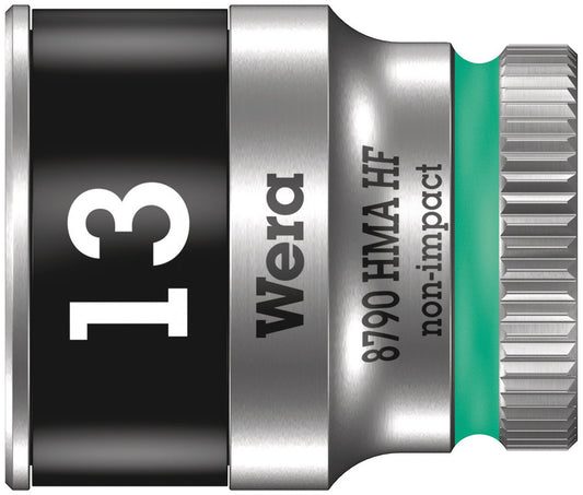 WERA 05003728001 8790 HMA HF ZYKLOP SOCKET WITH 1/4" DRIVE WITH HOLDING FUNCTION , 13,0  MM