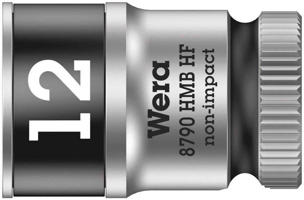 WERA 05003746001 8790 HMB HF 12,0 ZYKLOP SOCKET WITH 3/8" DRIVE, HOLDING FUNCTION