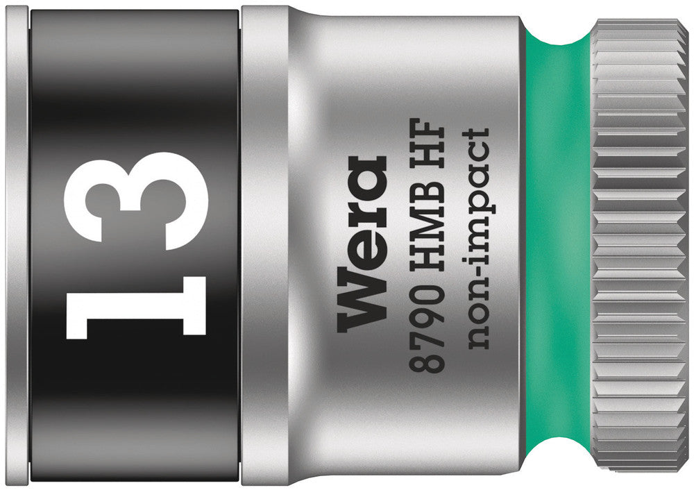 WERA 05003747001 8790 HMB HF 13,0 ZYKLOP SOCKET WITH 3/8" DRIVE, HOLDING FUNCTION
