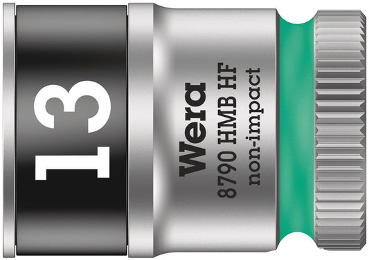 WERA 05003747001 8790 HMB HF 13,0 ZYKLOP SOCKET WITH 3/8" DRIVE, HOLDING FUNCTION