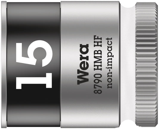 WERA 05003749001 8790 HMB HF 15,0 ZYKLOP SOCKET WITH 3/8" DRIVE, HOLDING FUNCTION