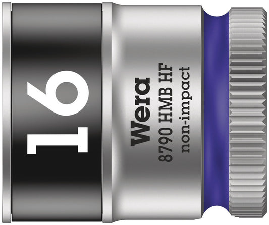 WERA 05003750001 8790 HMB HF 16,0 ZYKLOP SOCKET WITH 3/8" DRIVE, HOLDING FUNCTION