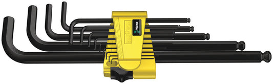 WERA 05021728001 950 PKL/13 SZ N LONG ARM HEX KEY SET * MUST BE ORDERED IN BOX QTY OF 10 (ORDER 05021721001 FOR INDIVIDUAL QTYS)