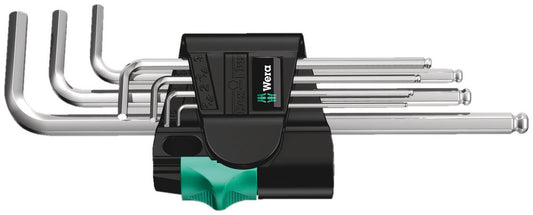 WERA 05022181001 950 PKL/7 SM N LONG ARM BALLPOINT HEX KEY SET 