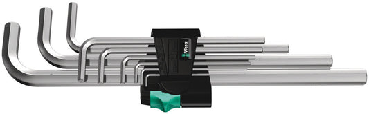 WERA 05021909001 950 L/9 SM N LONG ARM HEX KEY SET 