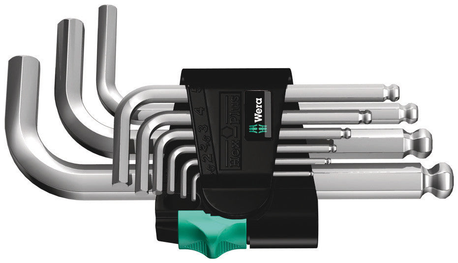 WERA 05133163001 950 PKS/9 SM N HEX KEY SET 