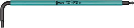 WERA 05022602001 950 SPKL HEX-PLUS SW 2.0 GREEN LONG ARM HEX KEY * MUST BE ORDERED IN BOX QTY OF 10