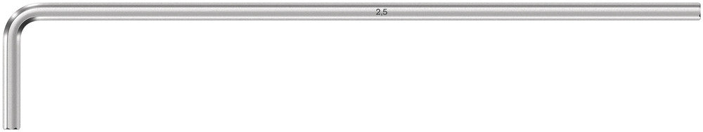 WERA 05021610001 950 L HEX-PLUS SW 2.5 LONG ARM HEX KEY * MUST BE ORDERED IN BOX QTY OF 10