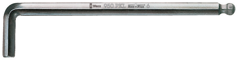 WERA 05022067001 950 PKL HEX-PLUS SW 12.0 LONG ARM BALLPOINT HEX KEY * MUST BE ORDERED IN BOX QTY OF 5