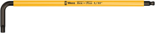 WERA 05022633001 950 SPKL HEX-PLUS SW 5/32" YELLOW LONG ARM HEX KEY * MUST BE ORDERED IN BOX QTY OF 10