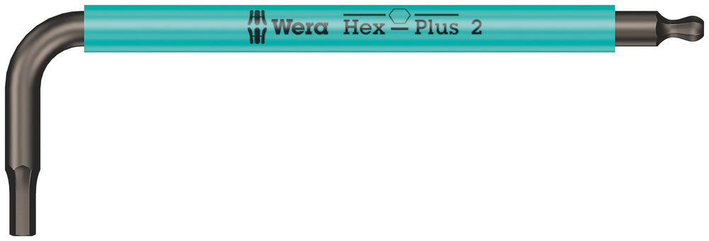 WERA 05022670001 950 SPKS L-KEY MULTICOLOUR, METRIC 2.0MM * MUST BE ORDERED IN BOX QTY OF 10
