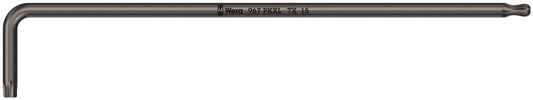 WERA 05024464001 967 PKXL TX 15 LONG ARM BALLPOINT-TORX KEY * MUST BE ORDERED IN BOX QTY OF 10