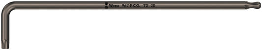 WERA 05024465001 967 PKXL TX 20 LONG ARM BALLPOINT-TORX KEY * MUST BE ORDERED IN BOX QTY OF 10