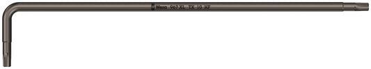 WERA 05024453001 967 XL HF TX 10 LONG ARM TORX KEY WITH HOLDING FUNCTION * MUST BE ORDERED IN BOX QTY OF 10