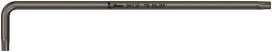 WERA 05024456001 967 XL HF TX 25 LONG ARM TORX KEY WITH HOLDING FUNCTION * MUST BE ORDERED IN BOX QTY OF 10