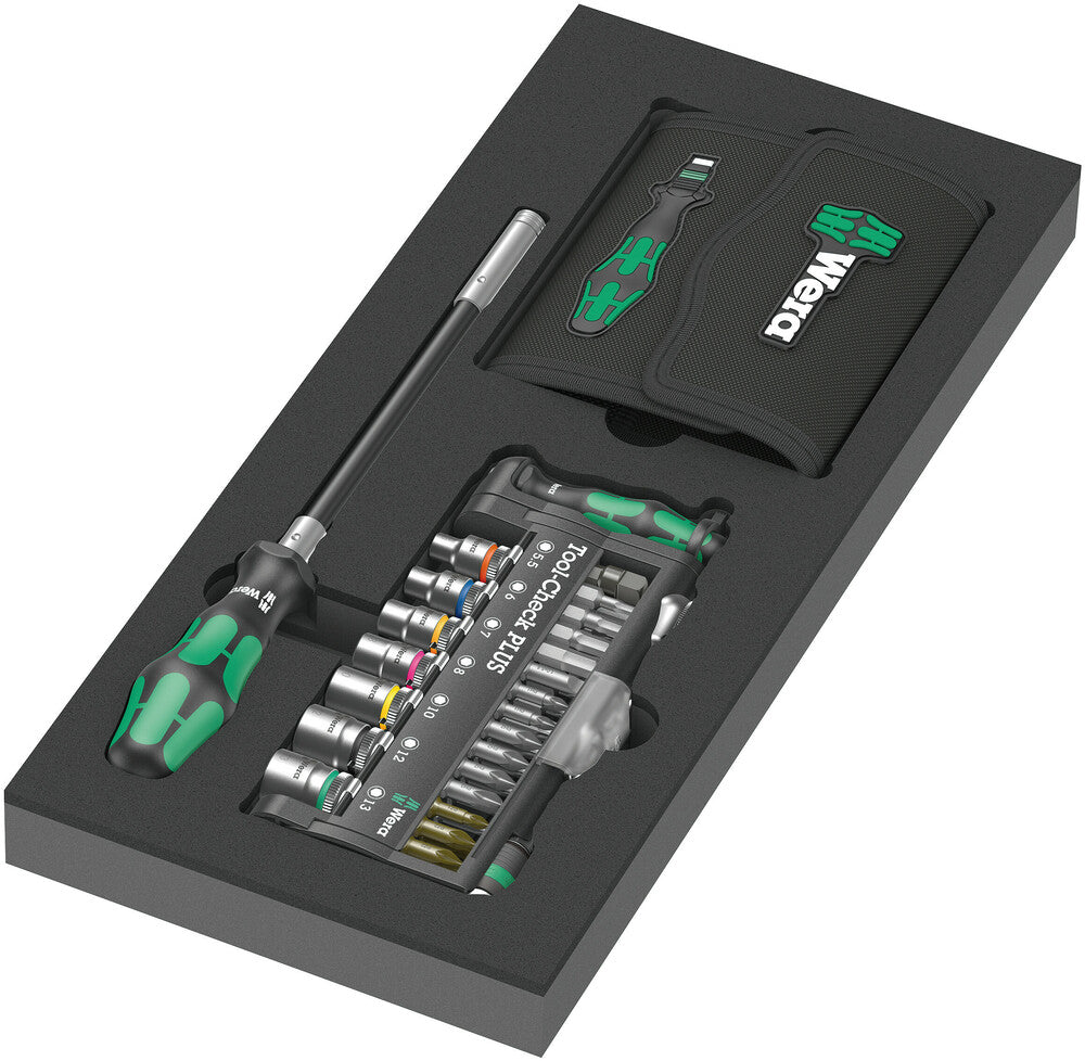 WERA 05150150001 9750 FOAM INSERT "KRAFTFORM-KOMPAKT AND TOOL-CHECK PLUS SET 1"