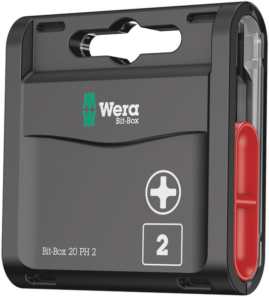 WERA 05057750001 BIT-BOX 20 PH-851/1 PH 20 X PH 2X25;