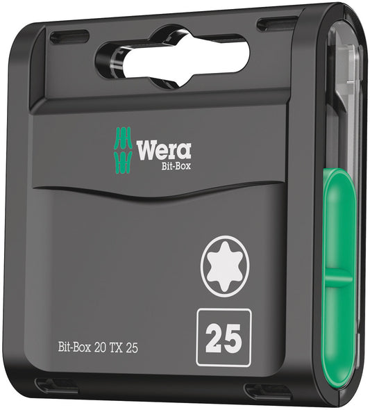 WERA 05057773001 BIT-BOX 20 TX-867/1 TORX® 20 X TX 25X25;