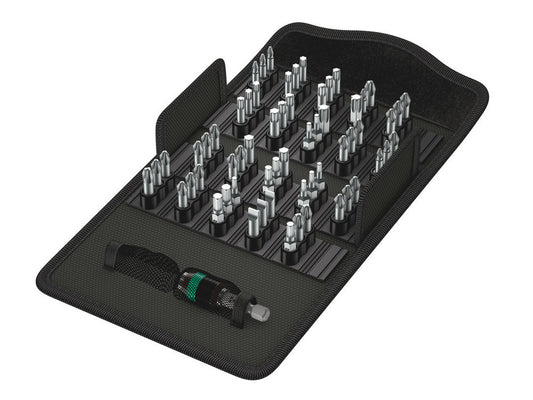 WERA 05057122001 BIT-SAFE 61 UNIVERSAL 1 BITS ASSORTMENT, 60-PCS.