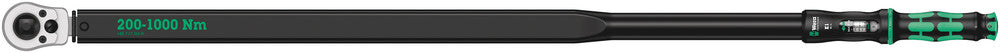 WERA 05075631001 CLICK-TORQUE E1 PUSH-THRU TORQUE WRENCH DRIVE 200 - 1000 NM