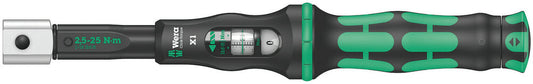 WERA 05075651001 CLICK-TORQUE X1 TORQUE WRENCH 2,5-25 NM