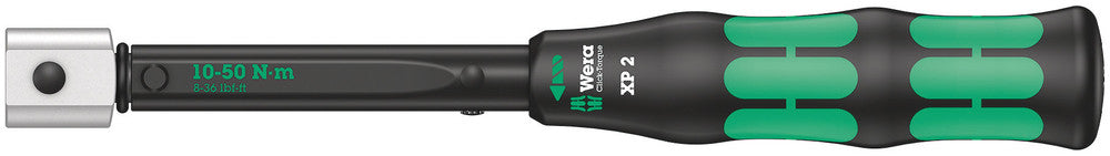 WERA 05075671010 CLICK-TORQUE XP2, PRE-SET ADJUSTABLE TORQUE WRENCH FOR INSERT TOOLS