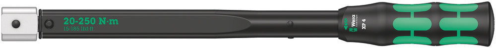 WERA 05075673010 CLICK-TORQUE XP4, PRE-SET ADJUSTABLE TORQUE WRENCH FOR INSERT TOOLS