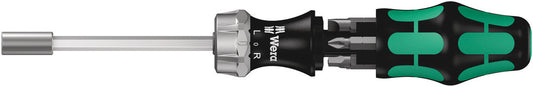 WERA 05073661002 KRAFTFORM KOMPAKT 27 RA 2 SB COMBI-RATCHETDRIVER WITH MAGAZINE