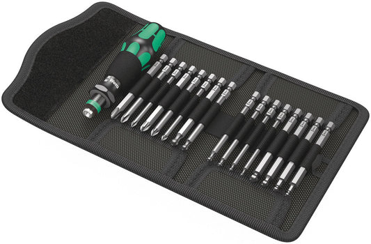 WERA 05059294001 KRAFTFORM KOMPAKT 60 BALL END BITS ASSORTMENT WITH BALL END BITS