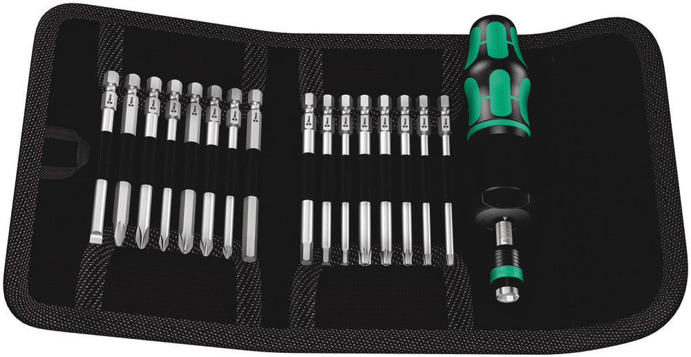 WERA 05059293001 KRAFTFORM KOMPAKT 60 TORQ 1.2 - 3.0 NM BITS ASSORTMENT