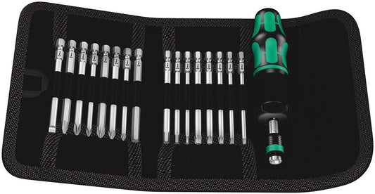 WERA 05059293001 KRAFTFORM KOMPAKT 60 TORQ 1.2 - 3.0 NM BITS ASSORTMENT