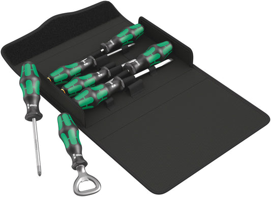 WERA 05105625001 KRAFTFORM 300/7 SET 3 SCREWDRIVER SET KRAFTFORM PLUS, TEXTILE BOX