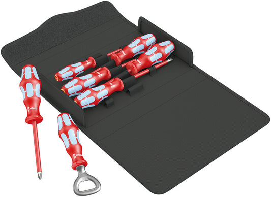 WERA 05022750001 KRAFTFORM 3100 I/7 SET 1 SCREWDRIVER SET, STAINLESS