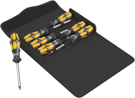 WERA 05137811001 KRAFTFORM 900/7 SET 1 SCREWDRIVER SET, TEXTILE BOX