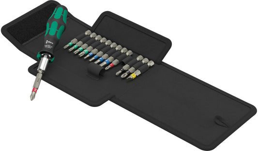WERA 05051060001 Kraftform Kompakt 838 RA S Set 1, 14 pieces