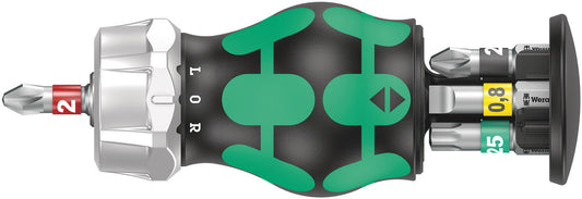 WERA 05008884001 KRAFTFORM KOMPAKT STUBBY MAGAZIN RA 2 BITHOLDING SCREWDRIVER WITH MAGAZINE