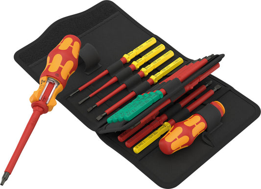 WERA 05006619001 Kraftform Kompakt VDE 17 RA Imperial 1, 17 pieces